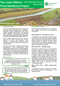 Lower Witham Flood Resilience Project Newsletter